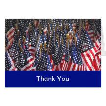 Military Thank You Cards