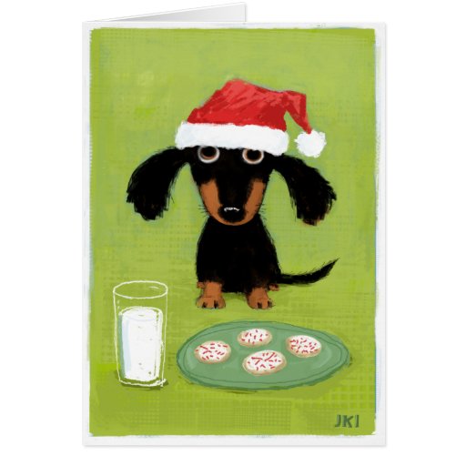 Milk & Cookies Greeting Card