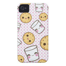 Milk & Cookies iPhone 4 Cover
