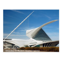 Milwaukee Art Museum, Quadracci Pavilion Post Card