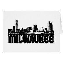 Milwaukee Skyline Greeting Cards