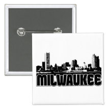 Milwaukee Skyline Pin