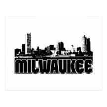 Milwaukee Skyline Post Cards