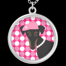 Min Pin Polka Dot necklaces