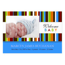 Mini Birth Announcement Cards Business Cards