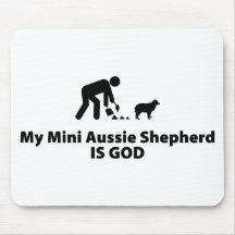 Miniature Australian Shepherd Mouse Mat