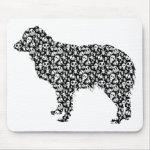 Miniature Australian Shepherd Mouse Mats