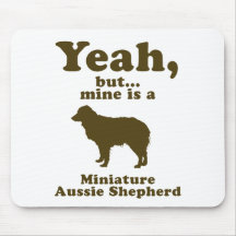 Miniature Australian Shepherd Mouse Pad