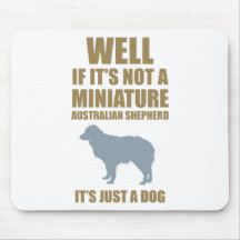 Miniature Australian Shepherd Mousepad