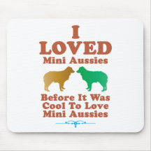 Miniature Australian Shepherd Mousepads