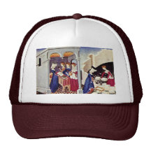 Miniature From The Cité Des Dames "Of Christine De Mesh Hats