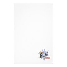Miniature Golf Course Customised Stationery