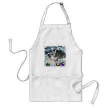 Miniature Schnauzer Christmas Gifts Aprons