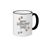 Miniature Schnauzer Dad Coffee Mugs