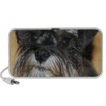Miniature Schnauzer iPhone Speaker