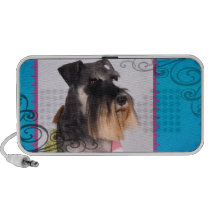 Miniature Schnauzer Portable Speaker speakers