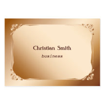 Minimal and  modern beige Business Card