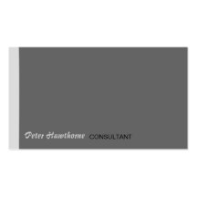 Minimal Plain Design Modern Layout Business Card