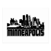 Minneapolis Skyline Post Cards