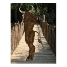 Minotaur Guard   Postcard