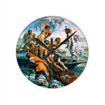 Miraculous Draught of Fishes Wallclocks