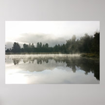 Mirror Lake, Early Morning Posters