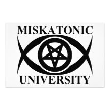 MISKATONIC UNIVERSITY CUSTOM STATIONERY