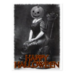 Miss Alicia Pumpkinhead Postcard
