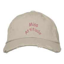 Miss Attitude Baseball Cap