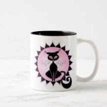 Miss Cat Coffee Mugs