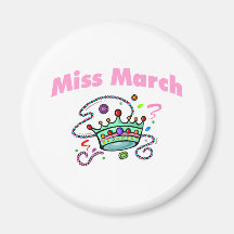 Miss March (2) Magnets
