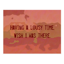 Miss You (Wish I was there) Post Cards
