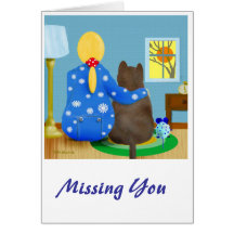 Missing You Greeting Card