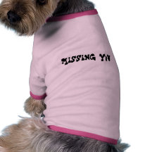 Missing You Pet Tee Shirt