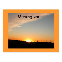 Missing you~ post cards