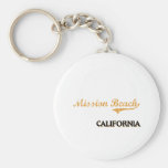 Mission Beach California Classic Key Chains