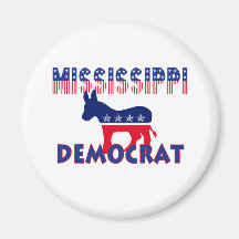 Mississippi Democrat Refrigerator Magnets