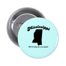 Mississippi Motto - Spell it Pins