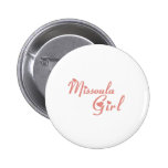 Missoula Girl tee shirts Pinback Button