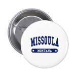 Missoula Montana College Style tee shirts Button