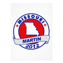 Missouri Andy Martin Invitations