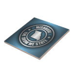 "Missouri Steel (Blue)" Ceramic Tile/Trivet