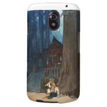 Misty day in Nikko Hiroshi Yoshida woodblock art Samsung Galaxy Nexus Case