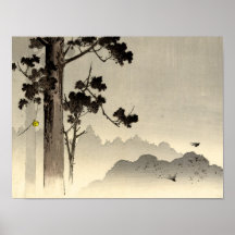 Misty Trees Posters
