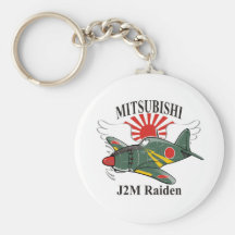 mitsubishi J2M Raiden Keychains
