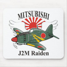 mitsubishi J2M Raiden Mouse Mat