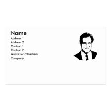 MITT ROMNEY 2012 - BUSINESS CARDS