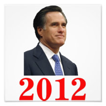Mitt Romney 2012 Photo Print