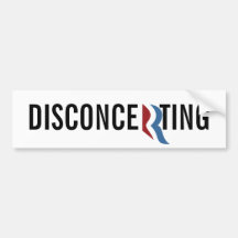 Mitt Romney Disconcerting Bumper Sticker