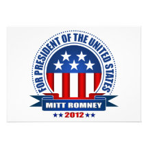 Mitt Romney Personalised Announcement